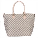 Imitation Louis Vuitton Damier Azur Canvas Saleya MM N51185 GL02537