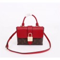 Imitation Louis vuitton LOCKY BB M43129 red GL00777