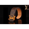 Imitation Louis Vuitton Monogram Canvas Calf leather Belt wide 3.8CM 2269 GL01995