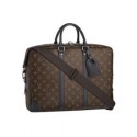 Knockoff AAA Louis Vuitton Monogram Macassar Canvas Porte Documents Voyage GM M40224 BAGS GL01762