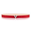 Knockoff Louis Vuitton Epi Calf Leather Essenitial V 30MM Belt M9022W Coquelicot GL02459