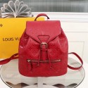 Knockoff Louis Vuitton Monogram Empreinte Calf Leather Backpack M43431 red GL02337