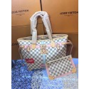 Louis vuitton Damier Azur NEVERFULL M41065 GL02899