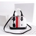 Louis Vuitton Epi leather ALMA BB M51962 white GL00475