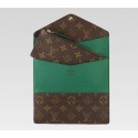 Louis Vuitton handbag monogram canvas josephine wallet m60163 (green) GL04163