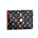 Louis Vuitton handbag monogram multicolore business card holder m66557 (black) GL02309