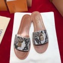 Louis Vuitton lady slippers LV884LD grey GL00330