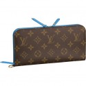 Louis Vuitton M60247 Monogram Canvas Portefeuille Insolite Bleu Clair GL03301