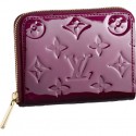 Louis Vuitton M91534 Monogram Vernis Zippy Coin Purse Rouge Fauviste GL04438