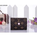 Louis Vuitton Monogram Canvas Wallet 60253 Pink GL03635