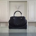 Louis Vuitton Monogram Empreinte Montaigne MM 41060 black GL02908