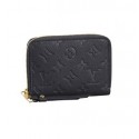 Louis Vuitton Monogram Empreinte Secret Compact Wallet M93430 black GL00983