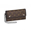 Louis Vuitton Monogram Macassar Canvas Long Wallet M60168 GL01685