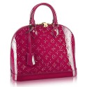 Louis Vuitton Monogram Vernis Alma MM M90098 Indian Rose GL04141