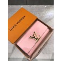 Louis vuitton monogram vernis leather wallet M64550 light pink GL00158