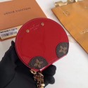 Louis Vuitton Monogram Vernis original MICRO BOITE CHAPEAU MM63484 red GL03811