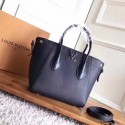 louis vuitton original calfskin Tote Bag freedom M54842 black GL03459