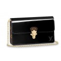 Louis Vuitton Original CHERRYWOOD CHAIN WALLET M63306 black GL01928