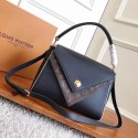 Louis Vuitton original leather DOUBLE V M54339 black GL04153