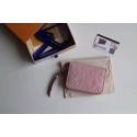 louis vuitton original Monogram Empreinte coin purse Ariane 60574 pink GL02027