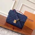 Louis Vuitton original Monogram Empreinte Tote Bag M41486 Blue GL00626