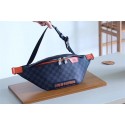 Luxury Louis Vuitton Damier Graphite Canvas Belt Bag N44445 GL02380