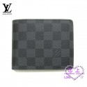 Men s Louis Vuitton Black Leather florin Wallet M60026 GL02112