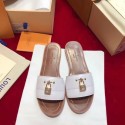 Replica AAA Louis Vuitton lady slippers LV884LD white GL00169