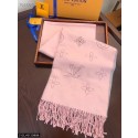 Replica Designer Louis vuitton Cashmere scarf LV6130 pink Scarf GL01331