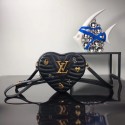 Replica Louis Vuitton HEART BAG NEW WAVE M52794 black GL01523