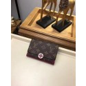 Replica Louis vuitton monogram canvas flore wallet 64587 rose GL02437