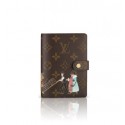 Replica Louis Vuitton Monogram Canvas Small Ring Agenda Cover Illustre 21127 GL00844