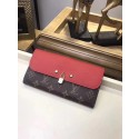 Replica Louis Vuitton monogram canvas VLVVENUS wallet M61835 red GL00942