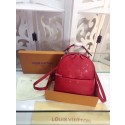 Replica Luxury Louis Vuitton Monogram Empreinte Calf Leather Backpack M44019 red GL00691