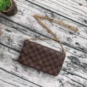 Top Louis vuitton original Damier Canvas pochette felicie M61276 GL02411