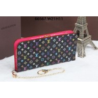 2014 louis vuitton 66567 black&rose red GL00503