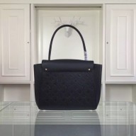 Copy Top Louis Vuitton original leather embossing tote bag 50438 black GL03433