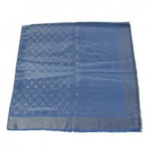 2011 Fashion Louis Vuitton Sale Cotton Scarf LV015-1 blue GL04642