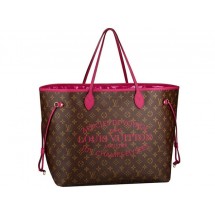 2013 Louis Vuitton Monogram Canvas Ikat Neverfull GM M40876 GL03565