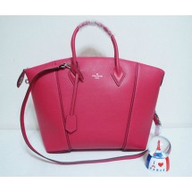 2014 louis vuitton new lockit handbag m94595 rose red GL01234