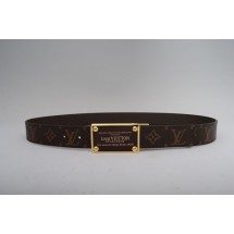 2015 Louis Vuitton belts 325 dark coffee GL03289