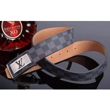 2015 Louis Vuitton belts 9652 dark gray Belts GL04069