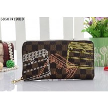 2015 louis vuitton Monogram Canvas 5890-3 coffee GL01870