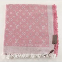 2015 Louis Vuitton scarf cashmere cotton 099-10 pink GL00071