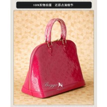 Best 1:1 Louis Vuitton Monogram Vernis Alma MM M93625 - rose pop GL00132