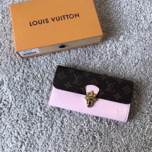 Best Louis Vuitton CHERRYWOOD WALLET M61719 Rose Ballerine GL02056