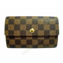 Cheap Louis Vuitton Damier Compact Alexandra Wallet N63067 GL01477