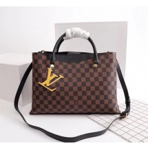 Cheap Louis Vuitton Damier Ebene Canvas RIVERSIDE M55040 black GL00245