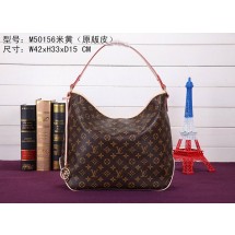 Copy Best Quality 2015 louis vuitton monogram canvas delightful mm m50156 beige GL01048