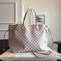 Copy Louis Vuitton Damier Azur Original NEVERFULL GM N41360 GL04317